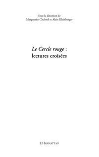 Produktbild: Cercle rouge: lectures croisees Le