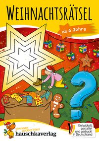 Produktbild: Weihnachtsr&auml;tsel &ndash; R&auml;tselblock ab 6 Jahre