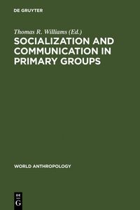 Produktbild: Socialization and Communication in Primary Groups