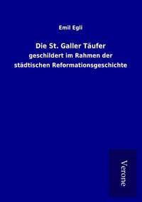 Produktbild: Die St. Galler T&auml;ufer