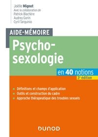 Produktbild: Aide-m&eacute;moire - Psychosexologie - 3e &eacute;d.
