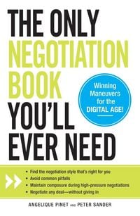 Produktbild: The Only Negotiation Book You'll Ever Need