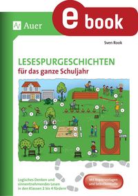 Produktbild: Lesespurgeschichten f&uuml;r das ganze Schuljahr