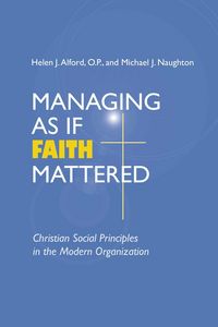 Produktbild: Managing As If Faith Mattered