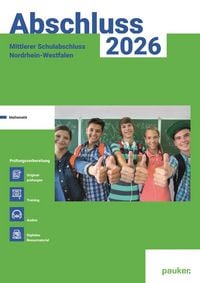 Produktbild: Abschluss 2026 - MSA Realschule NRW - Aufgabenband