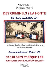 Produktbild: Des criminels ? la honte
