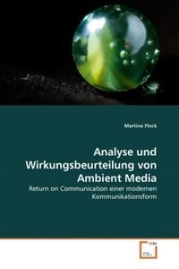 Produktbild: Flock, M: Analyse und Wirkungsbeurteilung von Ambient Media