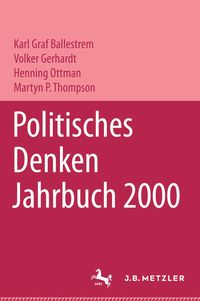 Produktbild: Politisches Denken. Jahrbuch 2000