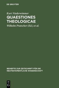 Produktbild: Quaestiones theologicae