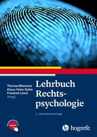 Produktbild: Lehrbuch Rechtspsychologie