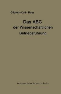 Produktbild: Das ABC der wissenschaftlichen Betriebsf&uuml;hrung