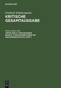 Produktbild: Vorlesungen &uuml;ber die Kirchengeschichte