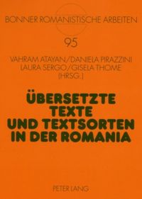 Produktbild: &Uuml;bersetzte Texte und Textsorten in der Romania