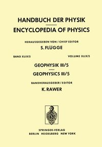Produktbild: Geophysik III / Geophysics III