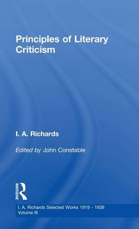 Produktbild: Principles of Literary Criticism V3