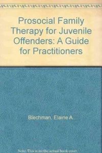 Produktbild: Prosocial Family Therapy for Juvenile Offenders