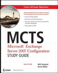 Produktbild: MCTS- Microsoft Exchange Server 2007 Configuration Study Guide