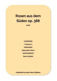 Produktbild: Rosen aus dem S&uuml;den op. 388 waltz