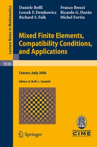 Produktbild: Mixed Finite Elements, Compatibility Conditions, and Applications