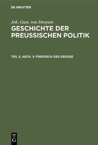 Produktbild: Friedrich der Gro&szlig;e
