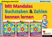 Produktbild: Mit Mandalas Buchstaben und Zahlen kennen lernen