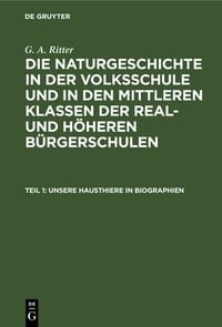 Produktbild: Unsere Hausthiere in Biographien