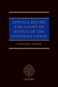 Produktbild: Appeals Before the Court of Justice of the European Union