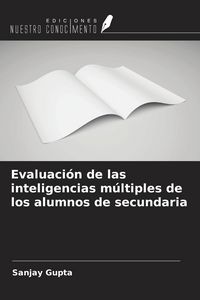 Produktbild: Evaluaci&oacute;n de las inteligencias m&uacute;ltiples de los alumnos de secundaria