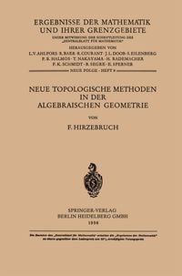 Produktbild: Neue Topologische Methoden in der Algebraischen Geometrie