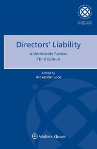 Produktbild: Directors' Liability: A Worldwide Review