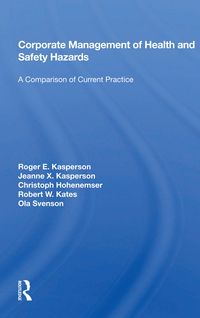Produktbild: Corporate Management of Health and Safety Hazards