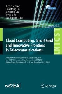 Produktbild: Cloud Computing, Smart Grid and Innovative Frontiers in Telecommunications