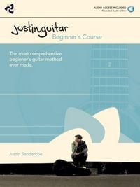 Produktbild: Justinguitar Beginners Course Acoustic and Electric Guitar Step-By-Step Lessons and Exercises with Online Audio Learn Chords, Scales, Fingerstyle, and Rhythm Techniques for New Players