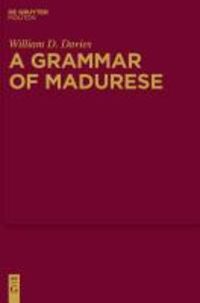 Produktbild: A Grammar of Madurese