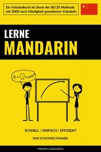 Produktbild: Lerne Mandarin - Schnell / Einfach / Effizient