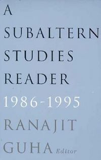 Produktbild: Guha, R: Subaltern Studies Reader, 1986-1995