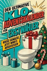Produktbild: Der ultimative Klo-Adventskalender f&uuml;r Erstw&auml;hler