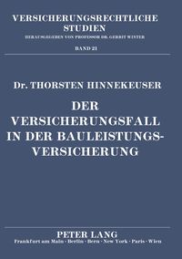 Produktbild: Der Versicherungsfall in der Bauleistungsversicherung