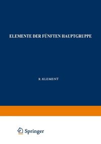 Produktbild: Elemente der F&uuml;nften Hauptgruppe