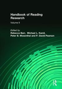 Produktbild: Handbook of Reading Research, Volume II