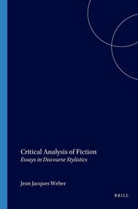 Produktbild: Critical Analysis of Fiction