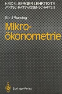 Produktbild: Mikro-&ouml;konometrie