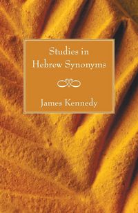 Produktbild: Studies in Hebrew Synonyms