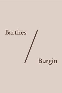 Produktbild: Barthes/Burgin