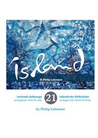 Produktbild: 21 isl&auml;ndische Volkslieder f&uuml;r Violine und Viola (Noten)