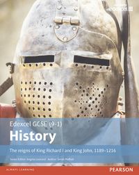 Produktbild: Edexcel GCSE (9-1) History The reigns of King Richard I and King John, 1189-1216 Student Book