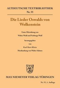 Produktbild: Die Lieder Oswalds von Wolkenstein