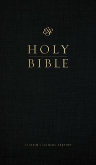 Produktbild: ESV Church Bible, Large Print, Red Letter (Hardcover, Black)
