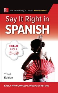 Produktbild: SAY IT RIGHT IN SPANISH 3E