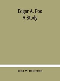 Produktbild: Edgar A. Poe; A Study